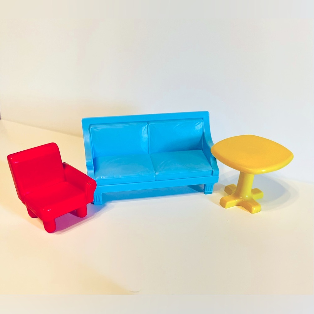 Fisher-Price Dollhouse Furniture Lot